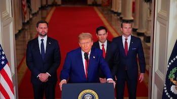 Donald Trump notificó al Congreso sobre la reanudación de los ataques militares contra Irán