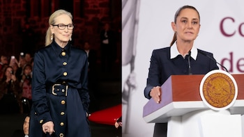 Morenistas aplauden a Meryl Streep por elogiar a Claudia Sheinbaum durante el tour de El Diablo Viste a la Moda 2 en CDMX