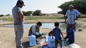 Contaminación Ambiental afecta a niños en Lambayeque, al norte del Perú.