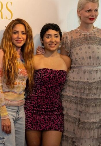 Shakira acompañó a su sobrina