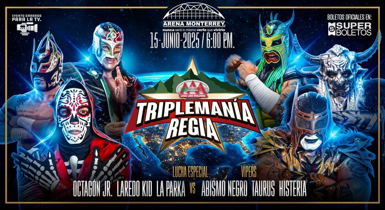 (Cortesía Lucha Libre World Wide AAA)