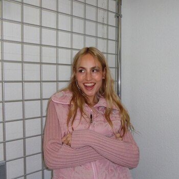 La cantante María Escarmiento, en