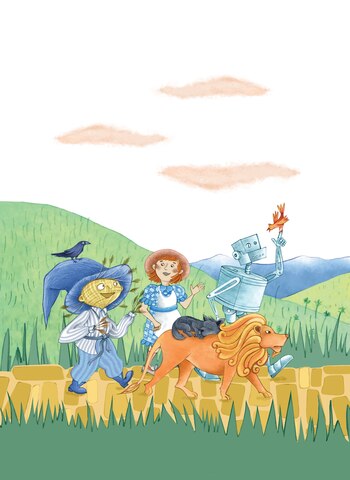 Ilustración interior de "El Maravilloso