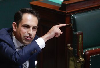 El presidente del partido de