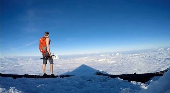 Villarreal viajaba de "mochilero". (Facebook