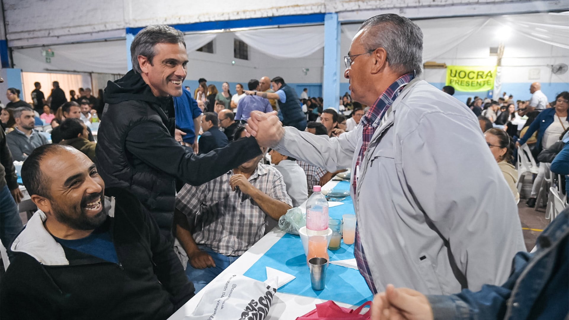 El senador Adán Bahl y el diputado Guillermo Michel, dos de los firmantes