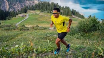 Gabriel entrena en Francia previo