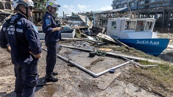 Los muertos por el huracán