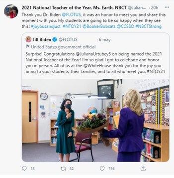 Foto: Twitter Juliana Urtubey.