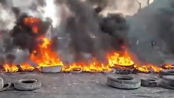 Encadenados y con quema de