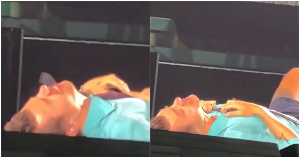 Harry Styles collapsed on Wembley's stage during the heat wave in London