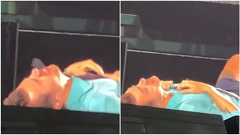 Harry Styles se desplomó en el escenario de Wembley durante la ola de calor en Londres