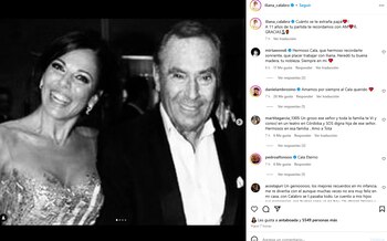 Iliana Calabró homenajeó a su