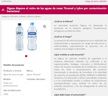 Timonel - agua