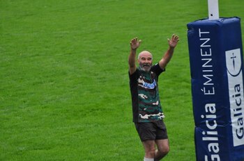 Gómez Centurión en el partido