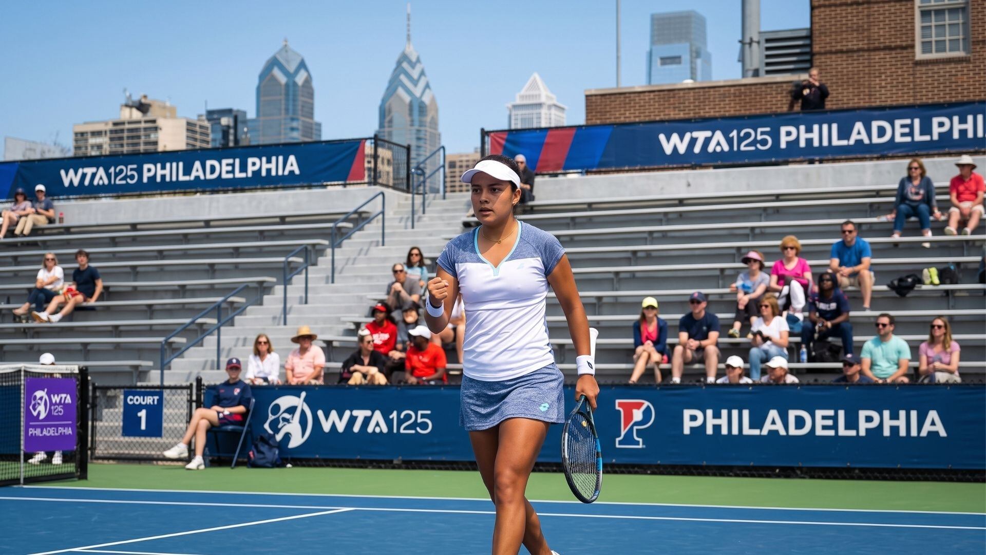Lucciana Pérez se enfrentará a la china Fangran Tian en su regreso a un torneo WTA 125 en Fialdelfia