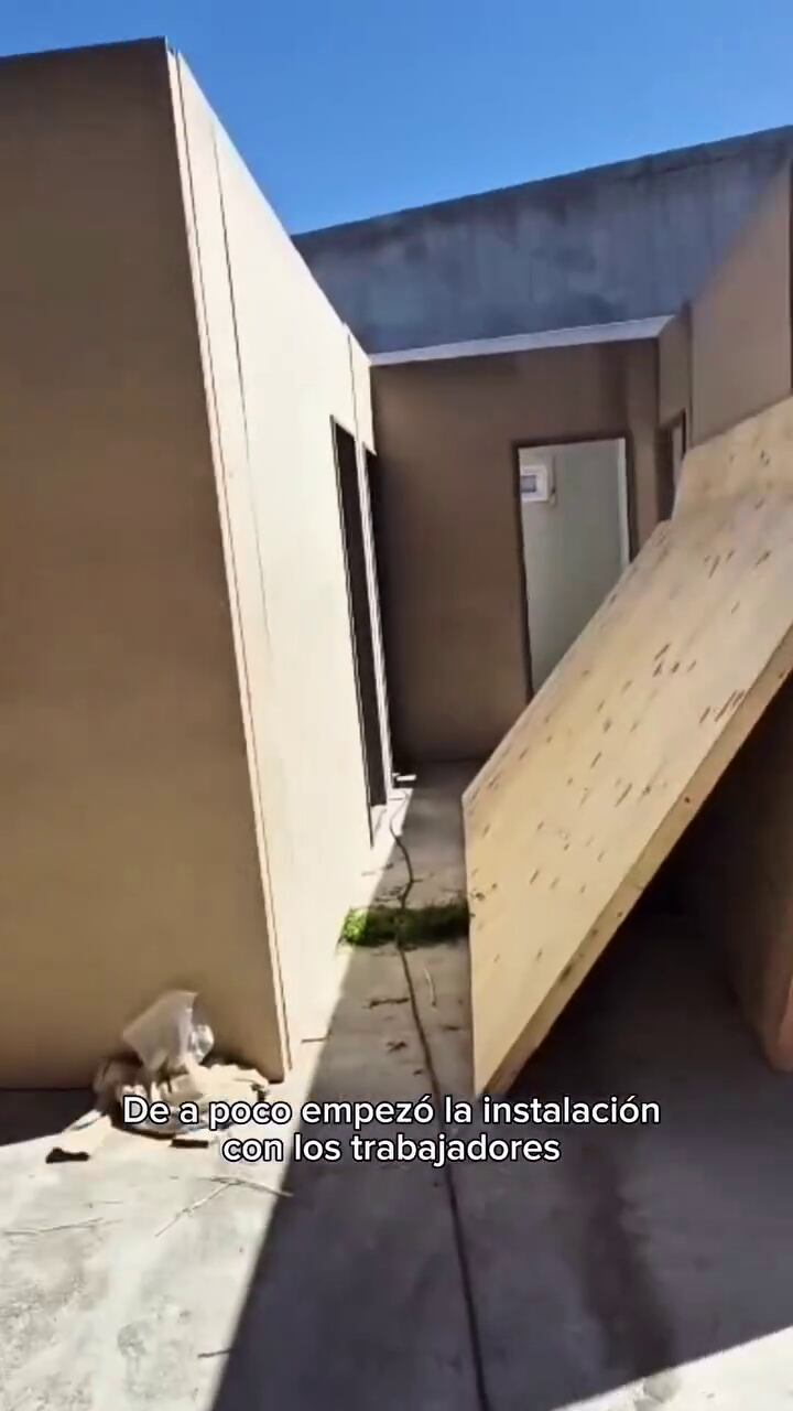 La Casita Trans recibe una vivienda prefabricada como nuevo espacio de contención y apoyo para personas trans en Córdoba (Instagram)