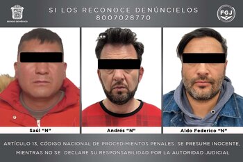 Van tres sujetos detenidos
(Foto: