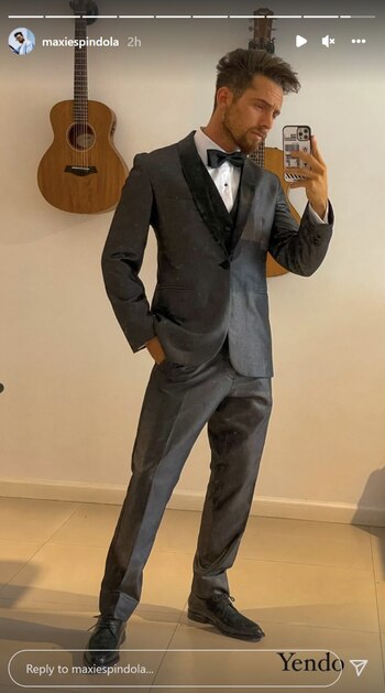 Maxi Espíndola, del grupo AYM,