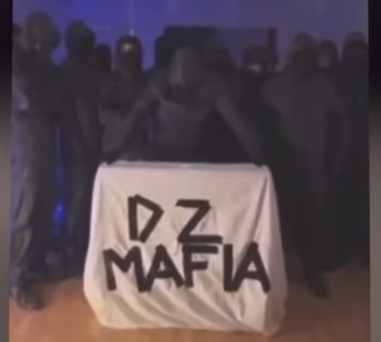 Imagen de un video que circula en redes sociales y que se atribuye a miembros de la DZ Mafia