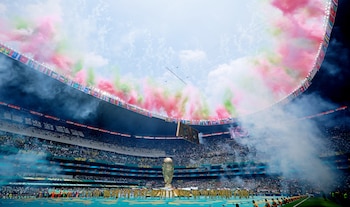 El show de la inauguración del Mundial