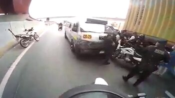 Persecución policial en Perú
