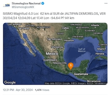 sismo veracruz