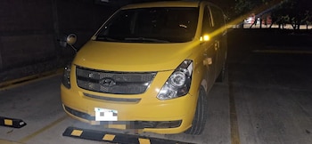 En esta unidad transportaban de manera ilegal los nueve ciudadanos de nacionalidad china