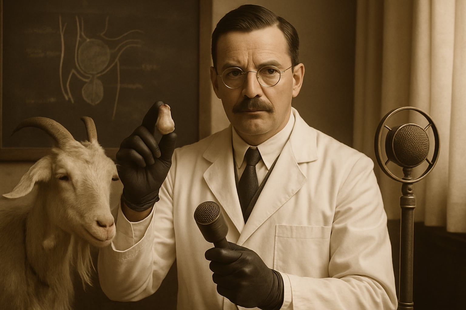 La falta de controles estatales y la debilidad regulatoria facilitaron la expansión del imperio mediático y comercial de Brinkley en Kansas, Texas y Arkansas (Imagen Ilustrativa Infobae)