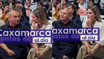 Joaquín Ramírez y Sheyla Rojas reaccionaron así tras conocerse su derrota en las elecciones de Cajamarca