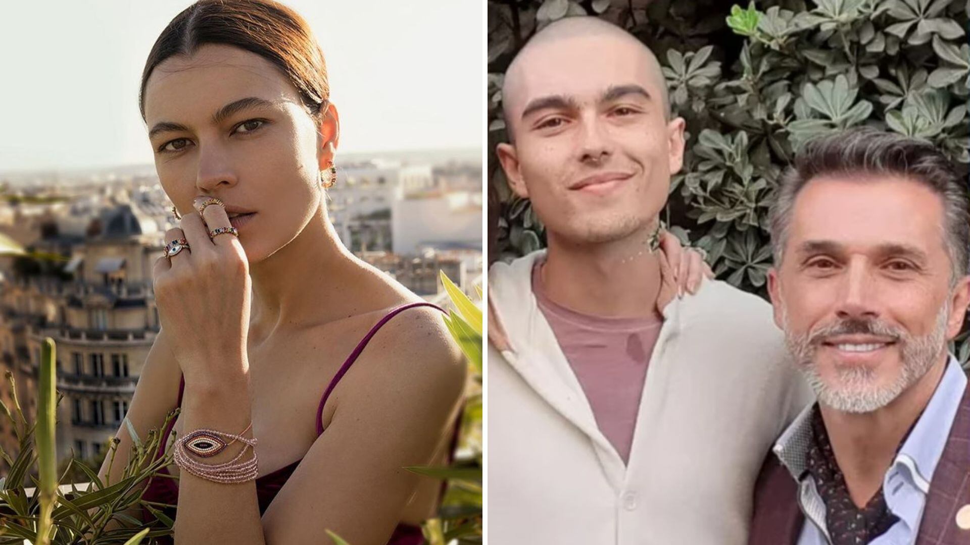 Sergio Mayer y Natália Subtil tuvieron una plática en la que priorizaron a la pequeña Mila.(Instagram @nataliasubtil/@sergiomayerb)