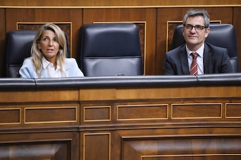 La vicepresidenta segunda y ministra