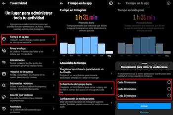 Función de recordatorio para tomar