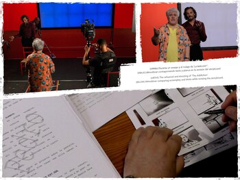 El libro muestra el proceso