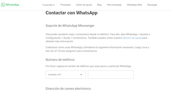 La compañía también comunicarse contigo