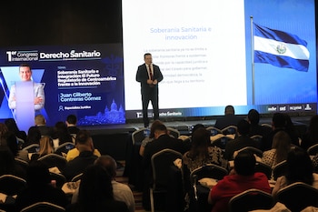El Congreso Internacional de Derecho Sanitario se desarrolla con el objetivo de fortalecer los marcos regulatorios y garantizar el acceso a productos seguros, eficaces y de calidad./ (Cortesía)