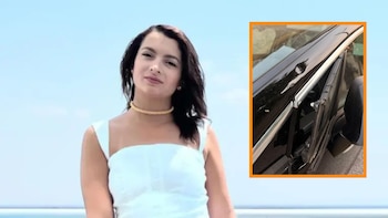 Andrea Petro, hija de Gustavo Petro, denunció que le vandalizaron su carro en Francia: “Que casualidad”