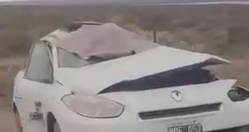 La mujer viajaba con sus padres y su pequeño hijo, de 2 años