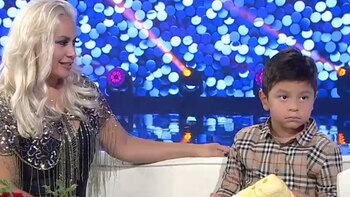 Verónica Ojeda junto a su