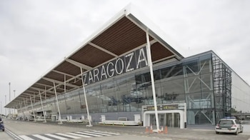 Vista del aeropuerto de Zaragoza.