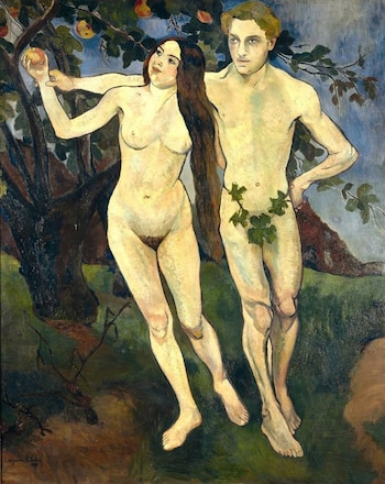 "Adán y Eva" (1909) de