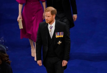 El duque de Sussex, sin