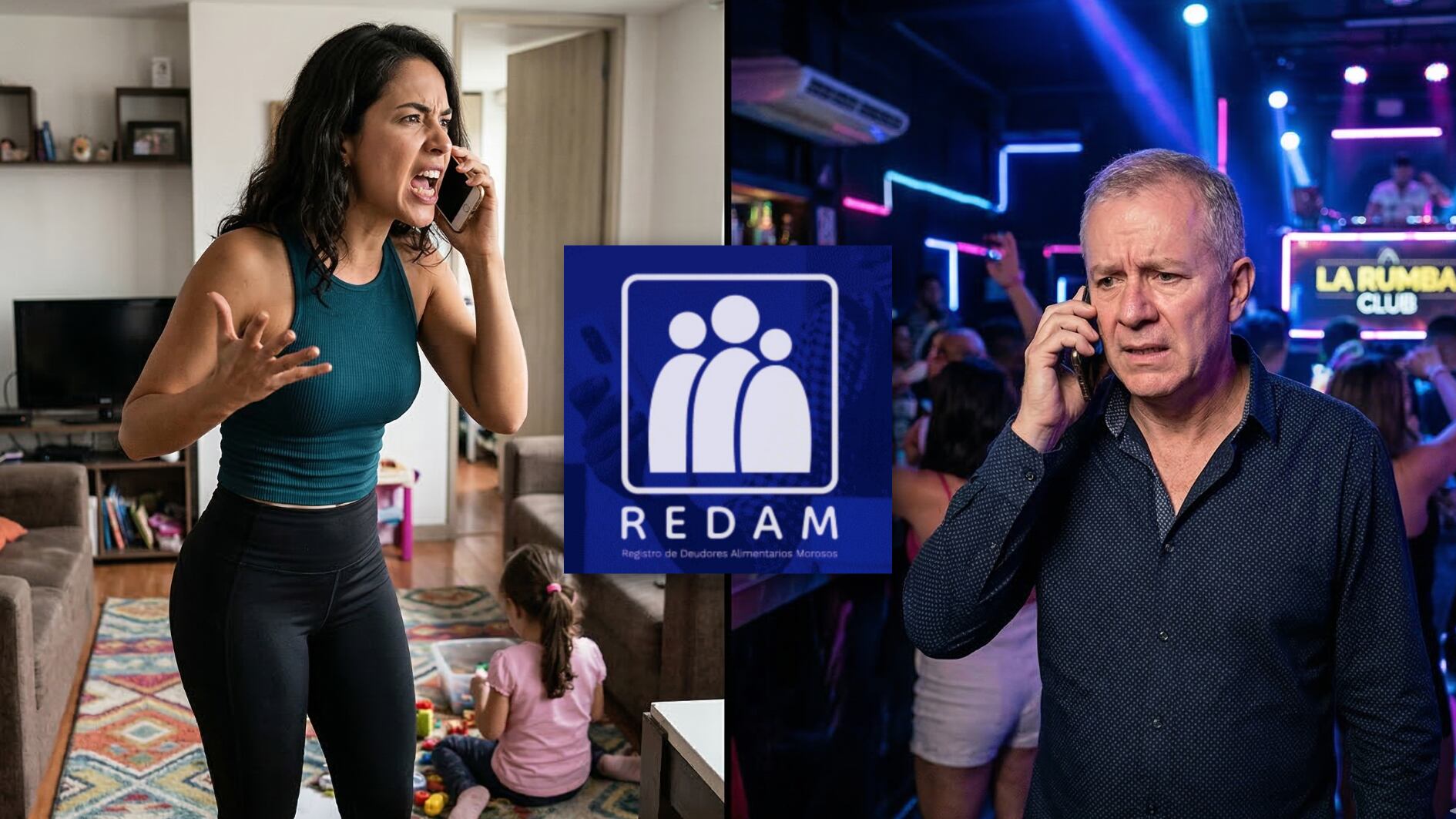 La Ley 2097 de 2021 creó el Redam como mecanismo de presión para garantizar el pago de alimentos a menores y personas dependientes en Colombia- crédito VisualesIA/Redam