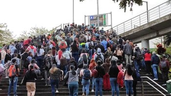 Tren del metro de Medellín