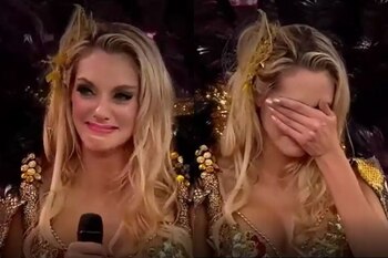 Brenda no aguantó las lágrimas