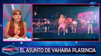 Magaly revela encuentro con Yahaira Plasencia tras demanda y cuenta qué hablaron: “Conversar civilizadamente”. Captura: Magaly TV La Firme.