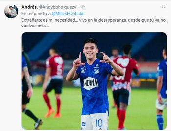 Los mejores memes que dejó la derrota de Junior y la victoria de Millonarios por la quinta jornada de la Liga BetPlay. @Andybohorquezv/Twitter.