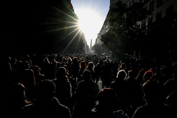 Marcha Federal Universitaria - Plaza de mayo - 12 de mayo