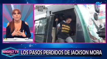 Magaly Medina sorprende al defender a Jackson Mora: “Me pongo en los zapatos de estas personas”. Captura: Magaly TV La Firme.