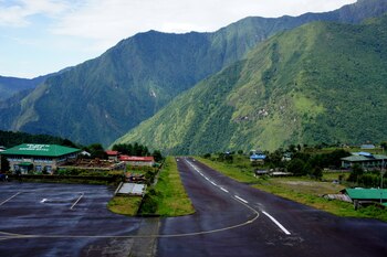 El Aeropuerto Lukla requiere habilidades